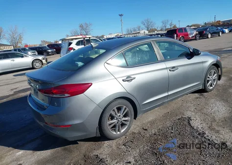 2018 Hyundai Elantra Sel z USA, uszkodzony, nr VIN KMHD84LF0JU631323
